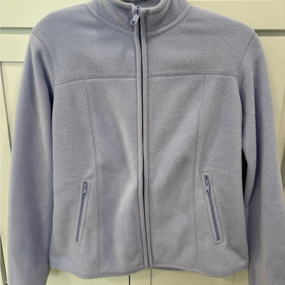 Style & Co. Lavender Fleece Jacket
